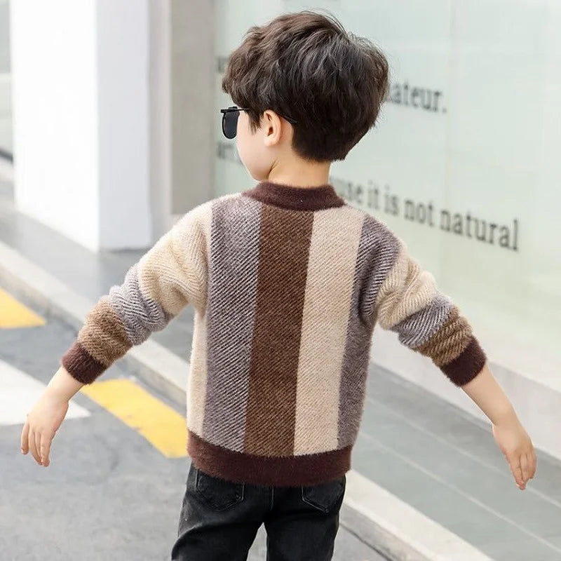 Children's sweater Winter New Cotton Clothing  Sweater teenage boys Sweater Children's clothing fall knit sweater 10 12 14 years