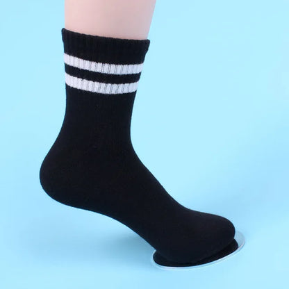 3 Pairs / lot Boys Socks Spring & Autumn Stripe High Quality Cotton Brand Student Kids Socks 3-15 Year Children Socks