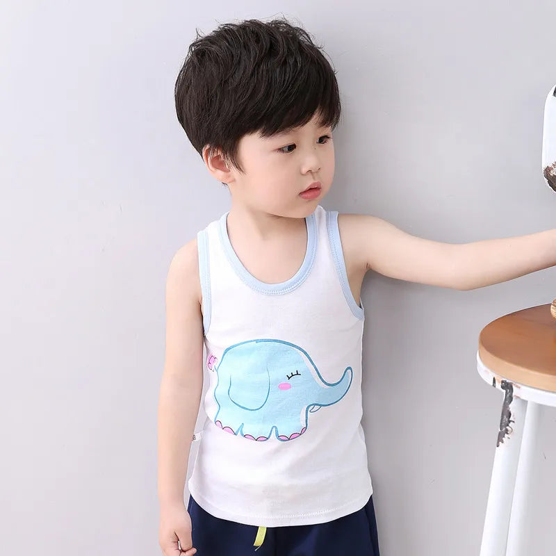 Girls Clothes Children Pajamas Kids Boys Clothes Set Sleepwear Toddler Homewear Cartoon Summer Pyjamas Short Sleeve Cotton Suit