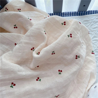 Baby Infant Blanket Swaddle Newborn Soft Organic Gauze Wrap Bath Towel Bedding