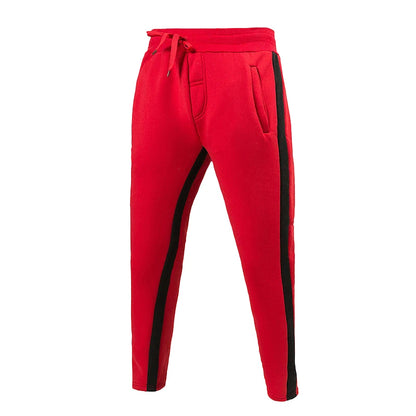 Autumn Winter Men Fleece Sweatpants  Fashion Jogging pants Fitness Trousers Homme Elastic Sportswear Track Pants Sweatpants