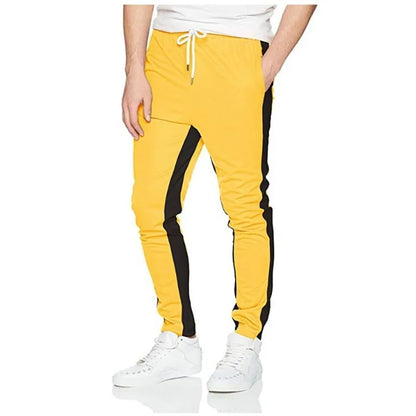 Autumn Winter Men Fleece Sweatpants  Fashion Jogging pants Fitness Trousers Homme Elastic Sportswear Track Pants Sweatpants