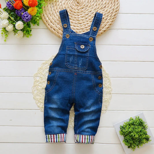 IENENS Trend Kids Baby Boys Clothes Clothing Girls Denim Jumpers Jeans Overalls Toddler Infant Boy Playsuit Dungarees Trousers