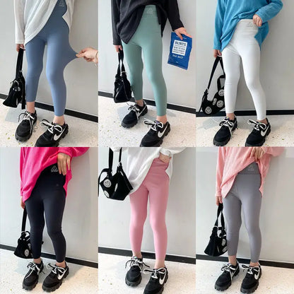 2021 new spring autumn/winter/summer Girls Kids Boys Solid color Leggings comfortable cute baby Clothes Children Clothing