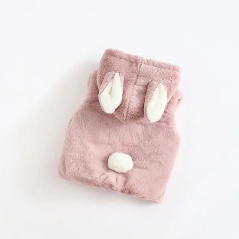 0-4 Yrs Baby Girls Vest Coat Cute Rabbit Fashion Baby Jacket For Girls Hooded Waistcoat Autumn Newborn Outwear Children Clothing