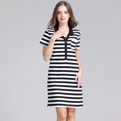 Emotion Moms Summer Maternity Dress Pregnancy Clothes Striped Breastfeeding Dresses for Pregnant Women Skirt Lactation Dress