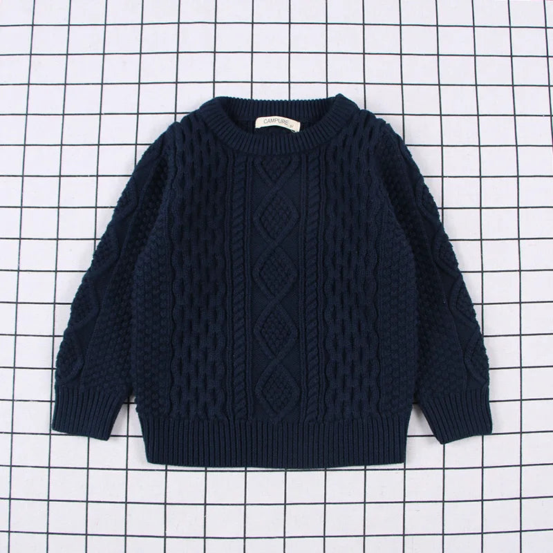 Autumn Baby Boys Girls Sweaters Kids Sweaters Winter Boys Knit Sweater Girls Ripped Sweater Toddler Girls Winter Clothes Boys