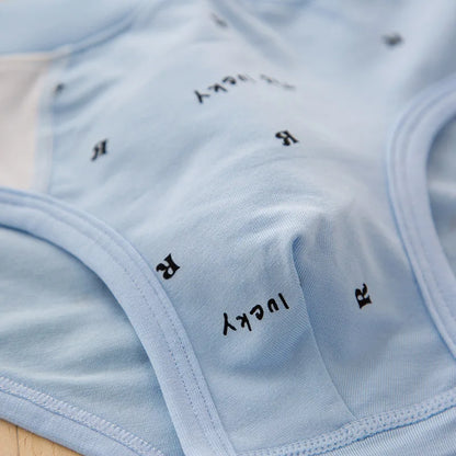 new arrived high quality boys teenagers briefs panties kids children underwear 2-16years 5pcs/lot letter car students