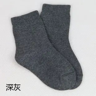 20 Pieces=10 Pairs Children Socks Spring&Autumn Cotton High Quality Candy Colors Girls Socks With Boys Socks 1-9 Year Kids Socks