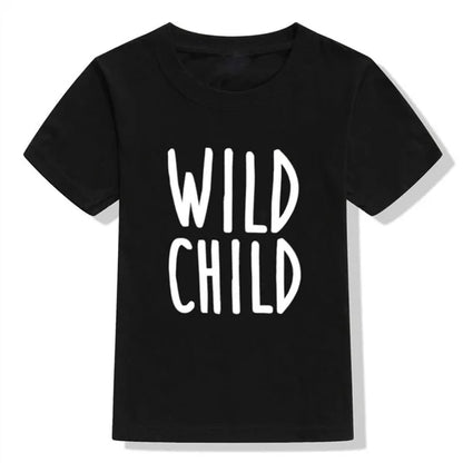 Cotton Boys T Shirt Summer 2024 Printed Short Sleeve O-Neck Fashion Children T-Shirt For Kids Boys Tee Shirt Girls Tops Clothes