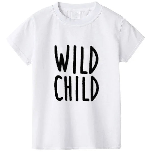 Cotton Boys T Shirt Summer 2024 Printed Short Sleeve O-Neck Fashion Children T-Shirt For Kids Boys Tee Shirt Girls Tops Clothes