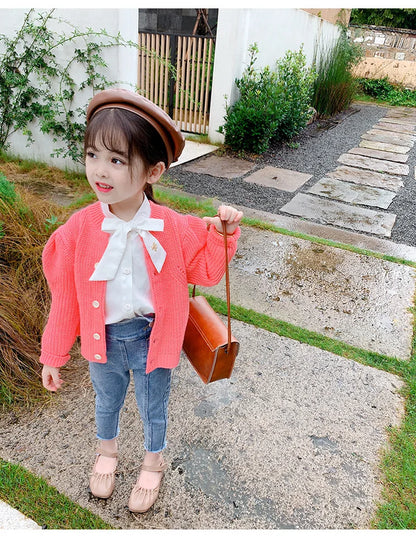 Spring New Arrival Girls Fashion Denim Pants Kids Jeans Trousers  Kids Jeans Girls