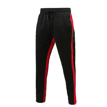 Autumn Winter Men Fleece Sweatpants  Fashion Jogging pants Fitness Trousers Homme Elastic Sportswear Track Pants Sweatpants