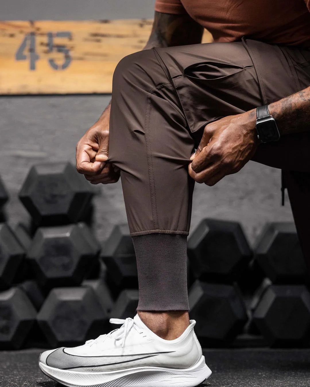 2024 New camouflage Sport Pants Men's Fitness Trousers Summer Thin Loose Quick-Drying Stretchy sweatpants Running Training Pants