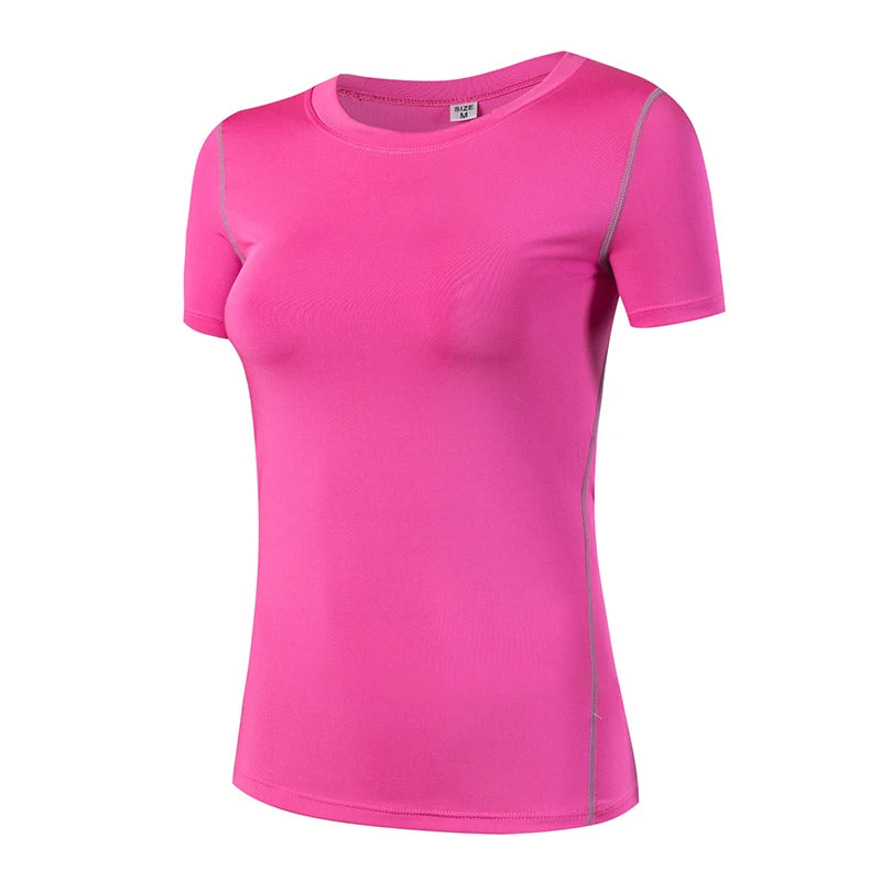 2023 Yoga Top For Women Quick Dry Sport Shirt Women Fitness Gym Top Fitness Shirt Yoga Running T-shirts Female Sports Top