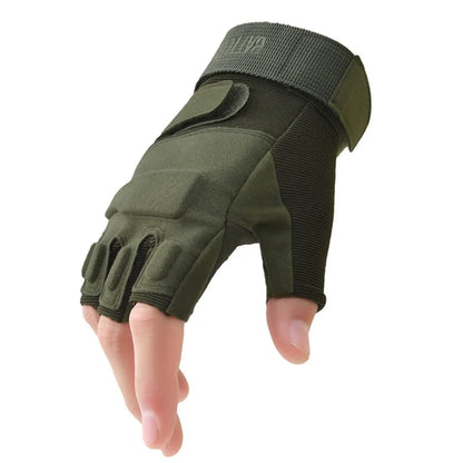 Kids Gloves Outdoor Sport Fingerless Tactical Gloves Army Military Half Finger Children Cycling Fingerless Gloves for Boys Girls