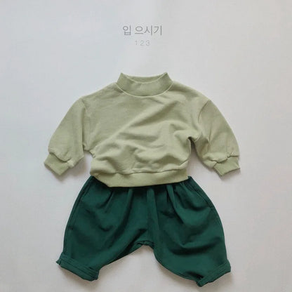 1-6Yrs Baby Boys Girls Pants Korean Style Spring Autumn Kids Radish Pants Casual Pant Cotton Elastic Waist Children's Trousers