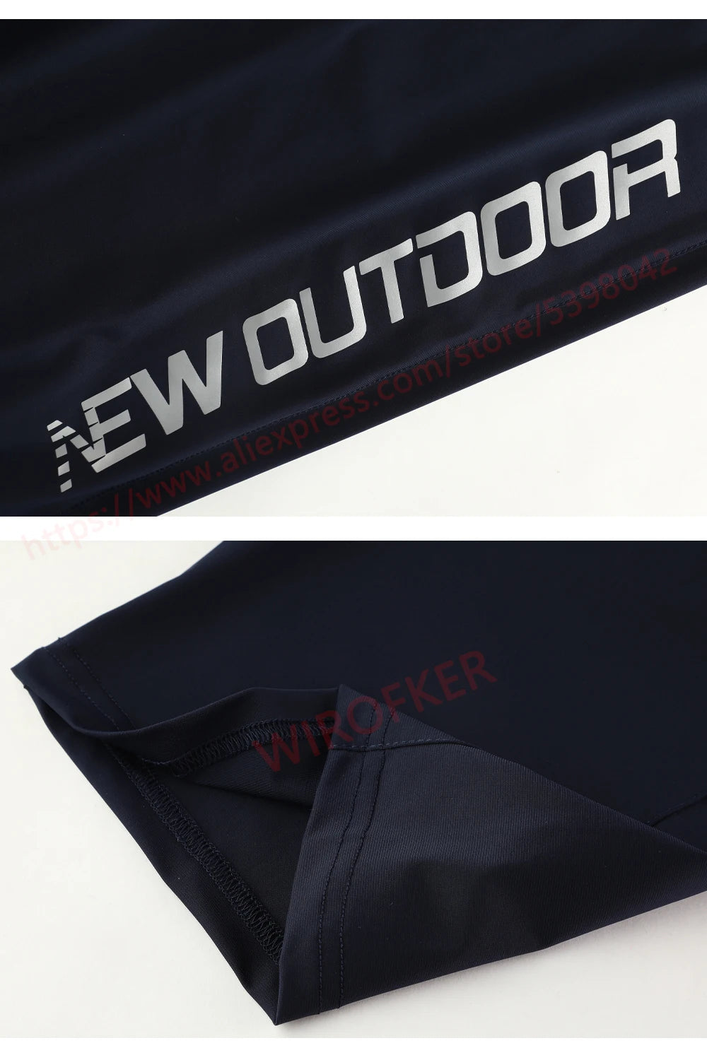 2021 Men Sport Cropped Pants Drawstring Zipper Pockets Training Running 3/4 Trousers Sweatpant Letter Printing Gym 7 Points Pant