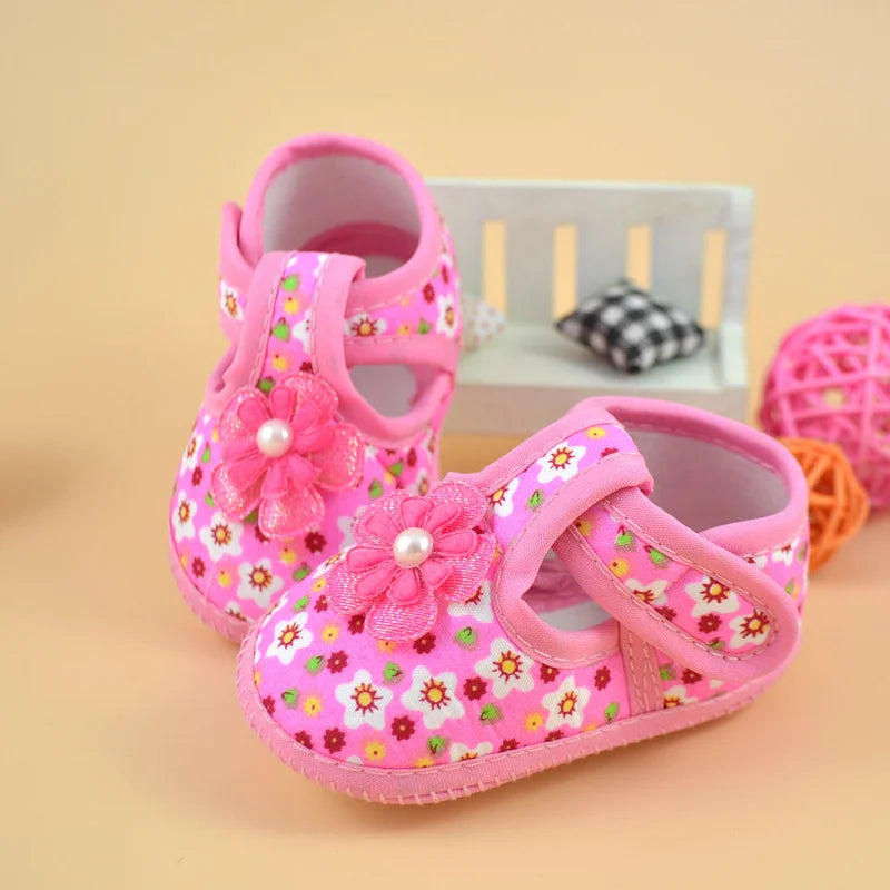 Newborn Baby Girl Soft Sole Crib Toddler Shoes Canvas Sneaker Toddler Zapatos Baby Boy Shoes Sneakers Canvas Sneaker