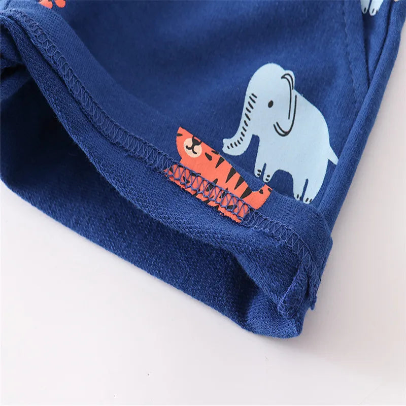 Zeebread Summer Animals Boys Girls Shorts Drawstring Cartoon Toddler Trousers Short Pants Baby Clothes Hot Selling Kids Pant