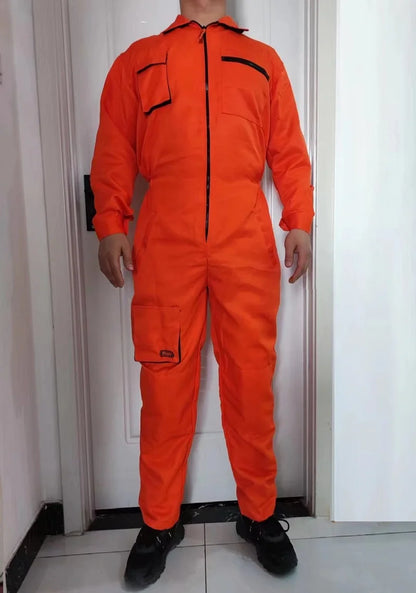 Work Overall Uniform Men Women Working Coveralls Welding Suit Car Repair Workshop Mechanical Uniform Work Clothes Warehouse Suit