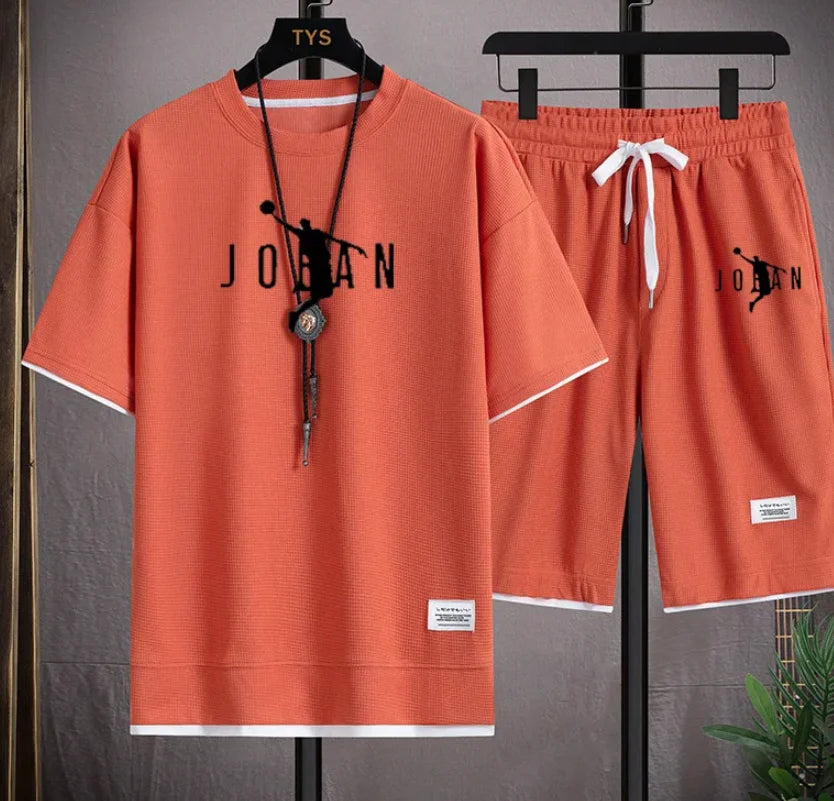 2024 Summer Men Sets New Luxury Brand T-Shirts Clothing Designer Clothes Fashion Women Tees Sportswear Tops Shorts 2 Piece Set