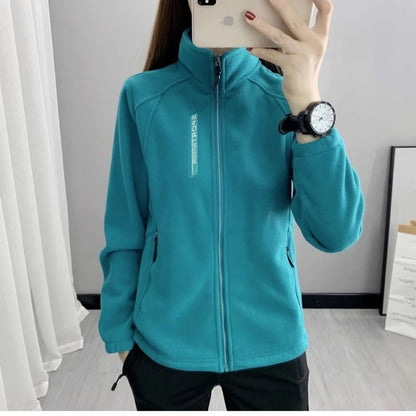 Autumn Winter Women Fashion Solid Color Jacket Coats Casual Full Long Sleeve Outerwear Tops Ladies Basic Warm