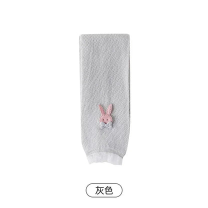 Girls Leggings Kids Hollow Out Pants 1 To 8 Yrs 2024 Summer Children's Clothing Pencil Pant Cartoon Rabbit Trousers Korean Style