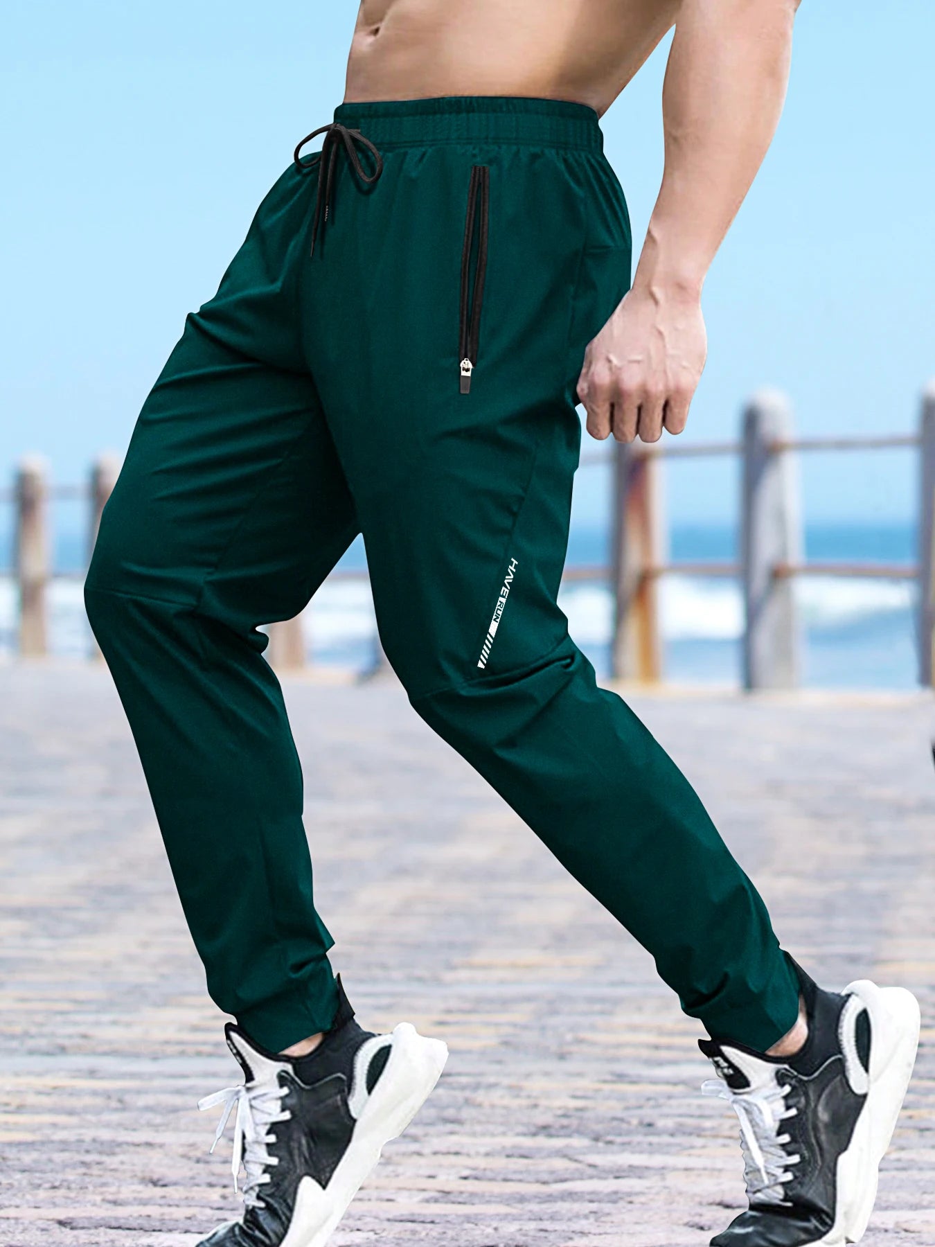 Men's Gym Pants Track Pants Summer Men Clothing Men Fashion Brand Casual Tracksuit for Mens Quick-drying Pants Sweatpants Jogger