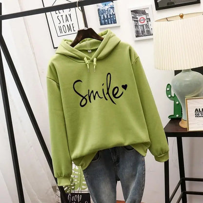 2024 New Fashion Trend Pullover Simple Round Neck Shirt Long-sleeved Lettered Loose Sweater