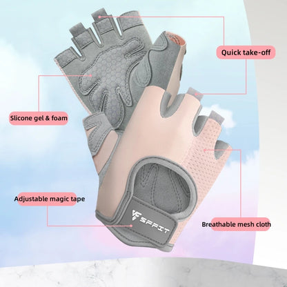 Kids Bike Gloves for Balanced Bike Mountain Bicycle Breathable Fingerless Toddler Kids Cycling Gloves with Protective Cushions