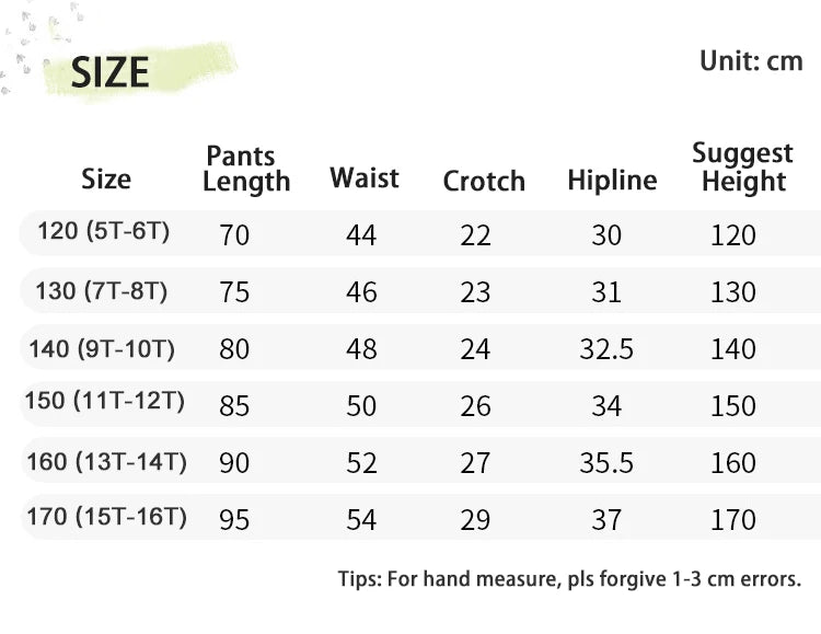 Spring Summer Girls Elastic Skinny Pants Solid Color Kids Stretch Trousers 3-12Yrs Children Lmitation Denim Fabric Jeans Pants