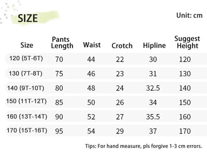 Spring Summer Girls Elastic Skinny Pants Solid Color Kids Stretch Trousers 3-12Yrs Children Lmitation Denim Fabric Jeans Pants