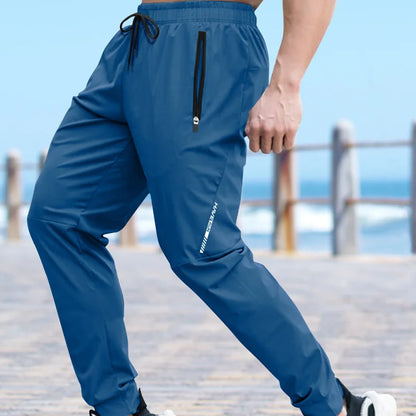 Men's Gym Pants Track Pants Summer Men Clothing Men Fashion Brand Casual Tracksuit for Mens Quick-drying Pants Sweatpants Jogger