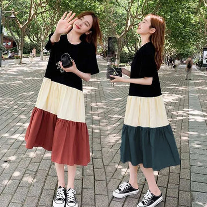 Maternity Nursing Dresses Summer Clothes For Pregnant Women Casual Pregnancy Dress Mother Breast Feeding Clothing