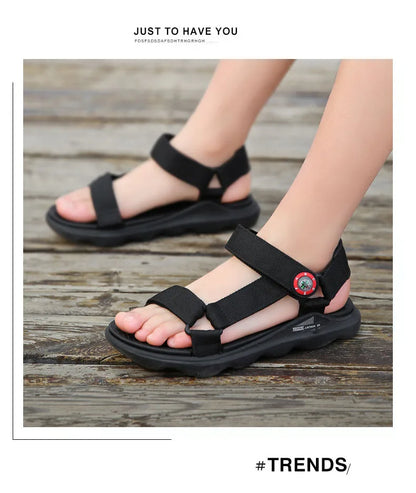 Hot Sale Summer Children Sandals Fashion Sneakers Boy Girls Outdoor Beach Shoes Kids Non-Slip Footwear Sandals