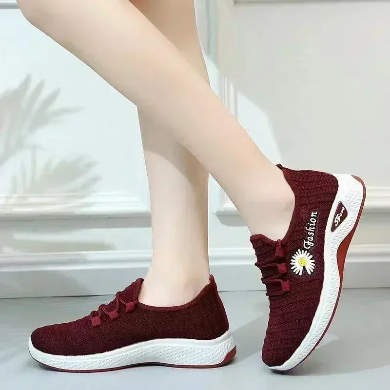 Women's shoes, summer white shoes, female students' Korean version running shoes,sports shoes,trendy casual shoes, women's shoes