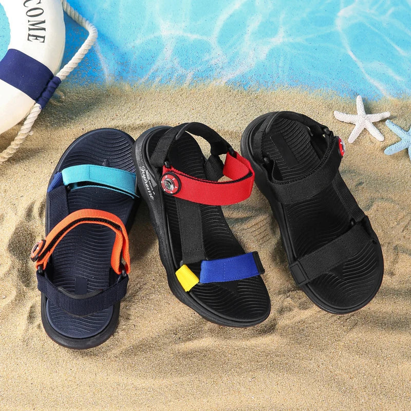 Hot Sale Summer Children Sandals Fashion Sneakers Boy Girls Outdoor Beach Shoes Kids Non-Slip Footwear Sandals