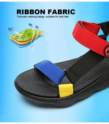 Hot Sale Summer Children Sandals Fashion Sneakers Boy Girls Outdoor Beach Shoes Kids Non-Slip Footwear Sandals