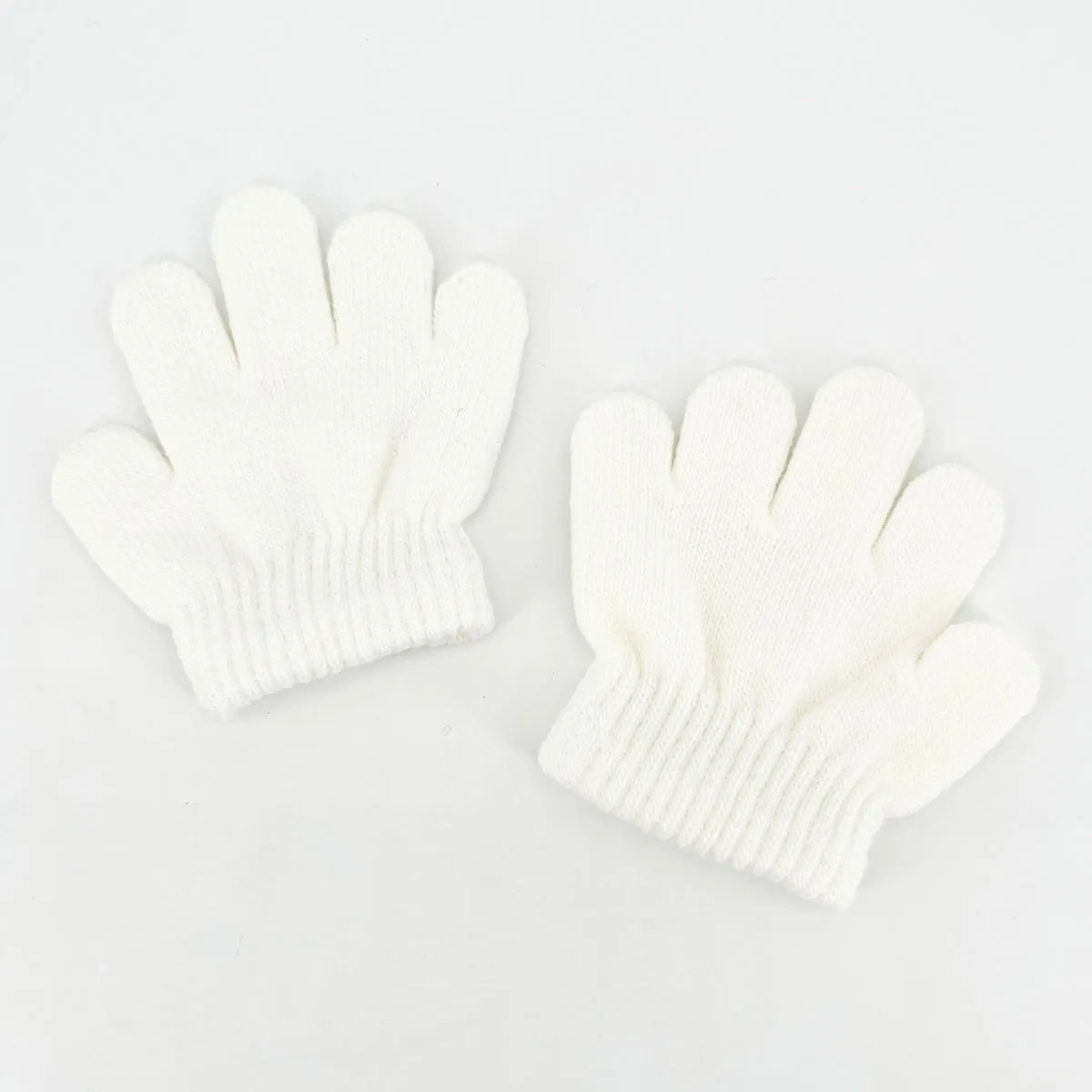 1-3 Year Old Baby Winter Warm Gloves for Toddlers Soft and Comfortable Knitted Mittens for Kids