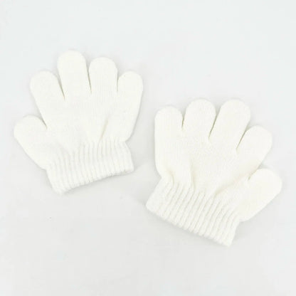 1-3 Year Old Baby Winter Warm Gloves for Toddlers Soft and Comfortable Knitted Mittens for Kids