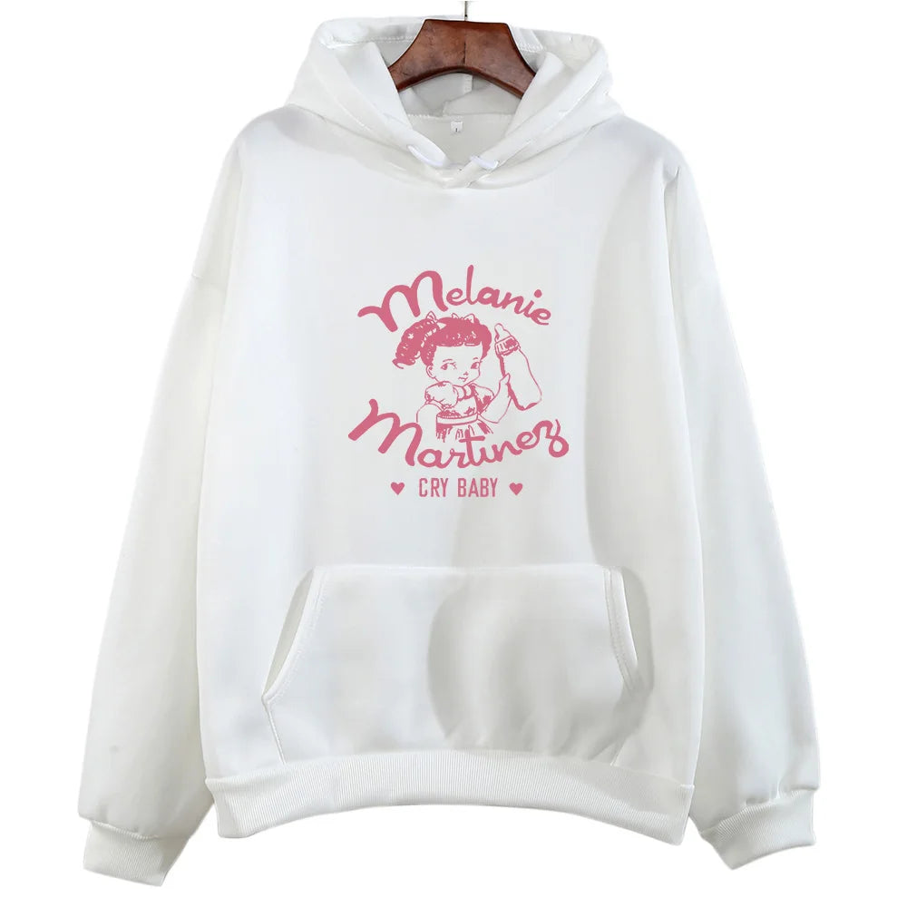 Melanie Martinez Portals Tour Sweatshirts Women Autumn Loose Clothes Cartoon Graphic Hoodie Kawaii Hoody Ovesized Casual Tops