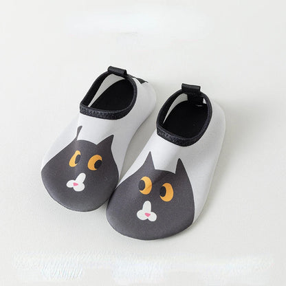 Child Beach Shoes Baby Soft Floor Indoor Slipper Snorkeling Swim Socks Boys Girls Anti-Slip Home Barefoot Kids Slippers Sneakers