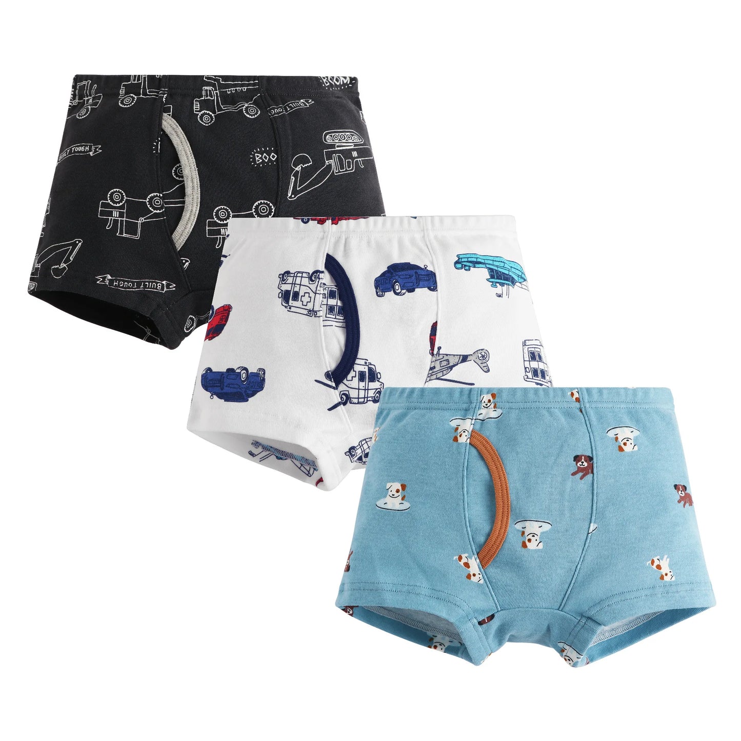 Sale New High Quality Boys Boxer Shorts Panties Kids children dinosaur car underwear 2-10years Old 3pcs/lot students