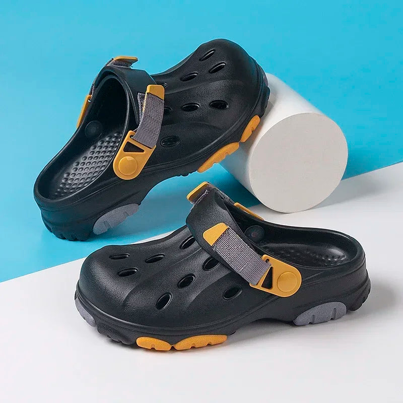 Children Shoes Boy Sandals Summer Cute Summer Clogs 3 To 7 Years Kids Indoor House Shoes Sneaker Casual Sports Boy Slipper Shoes