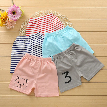 Kids Cotton Shorts Boy Girl Baby Infant Fashion Printing Shorts Panties for Children Cute Underpants Gifts Boy Shorts