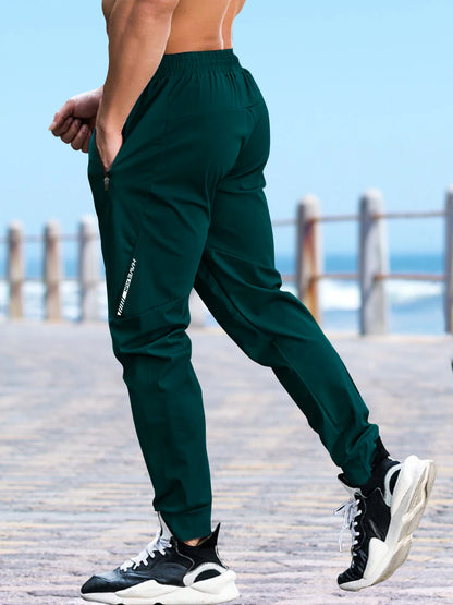 Men's Gym Pants Track Pants Summer Men Clothing Men Fashion Brand Casual Tracksuit for Mens Quick-drying Pants Sweatpants Jogger