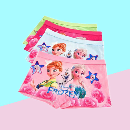 4Pcs/bag Disney Children's Panties ELsa Cartoon Frozen Girls Underwear Child Avenger Underpants boys Boxers