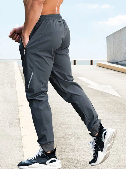 Men's Gym Pants Track Pants Summer Men Clothing Men Fashion Brand Casual Tracksuit for Mens Quick-drying Pants Sweatpants Jogger