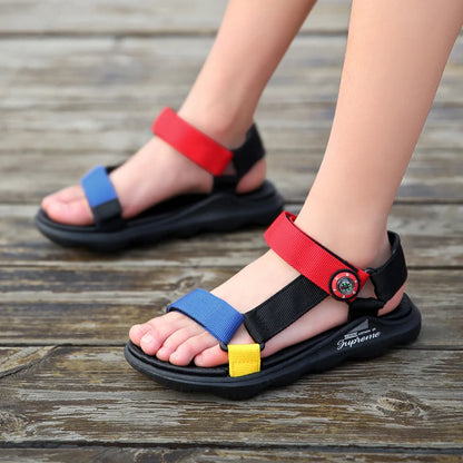 Hot Sale Summer Children Sandals Fashion Sneakers Boy Girls Outdoor Beach Shoes Kids Non-Slip Footwear Sandals